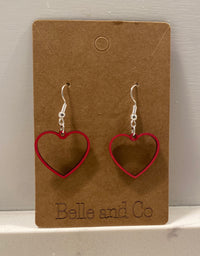 Single Heart Small Earring