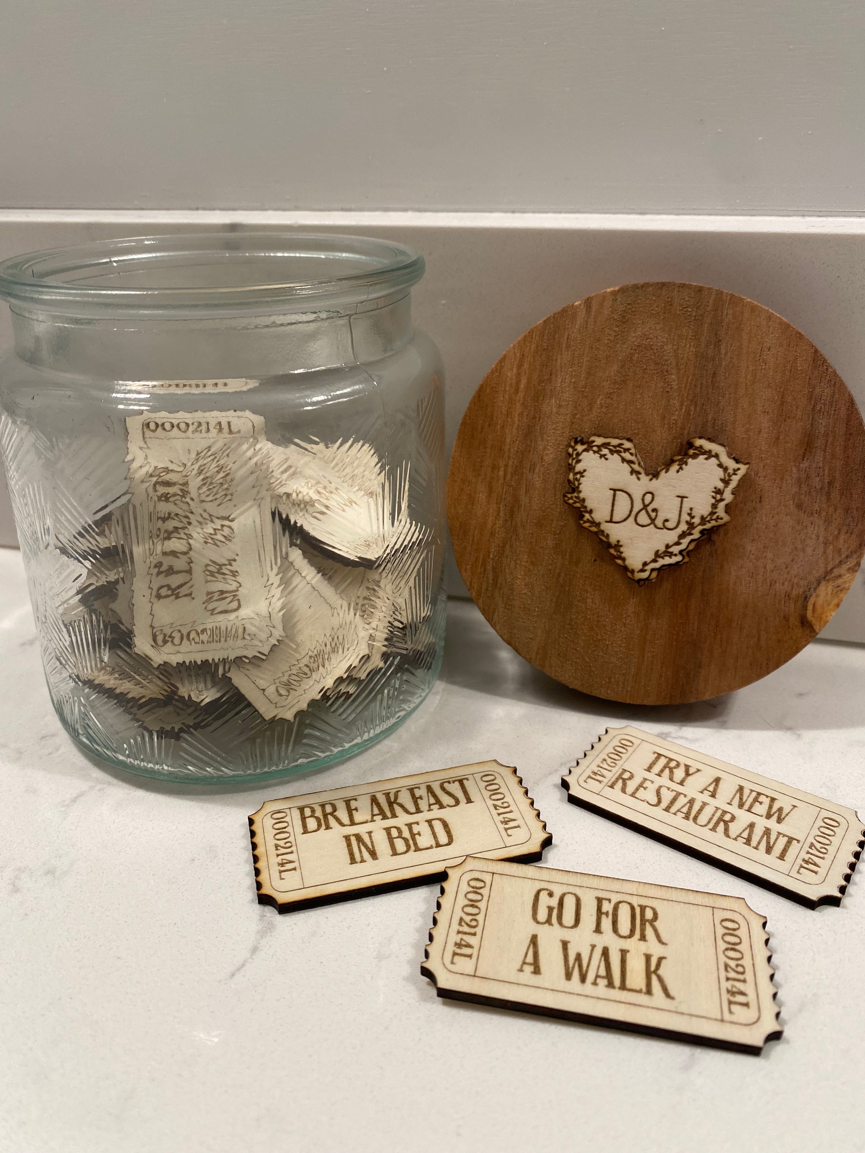 Date Night Ticket Jar