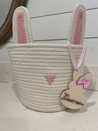 Easter Basket w/Custom Tag