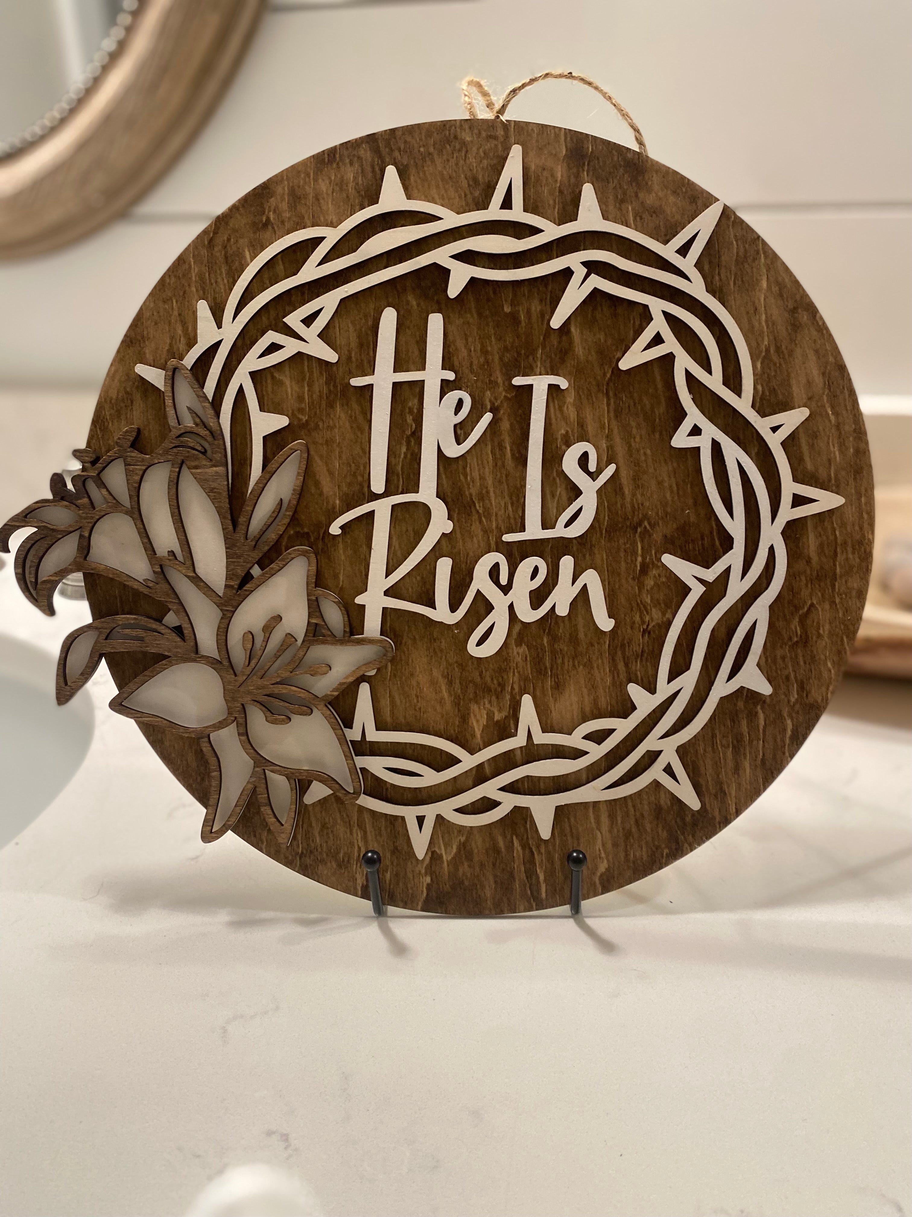 He is Risen Door Hangar
