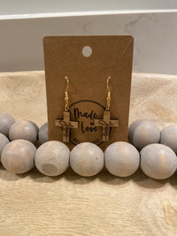 Cross Earrings