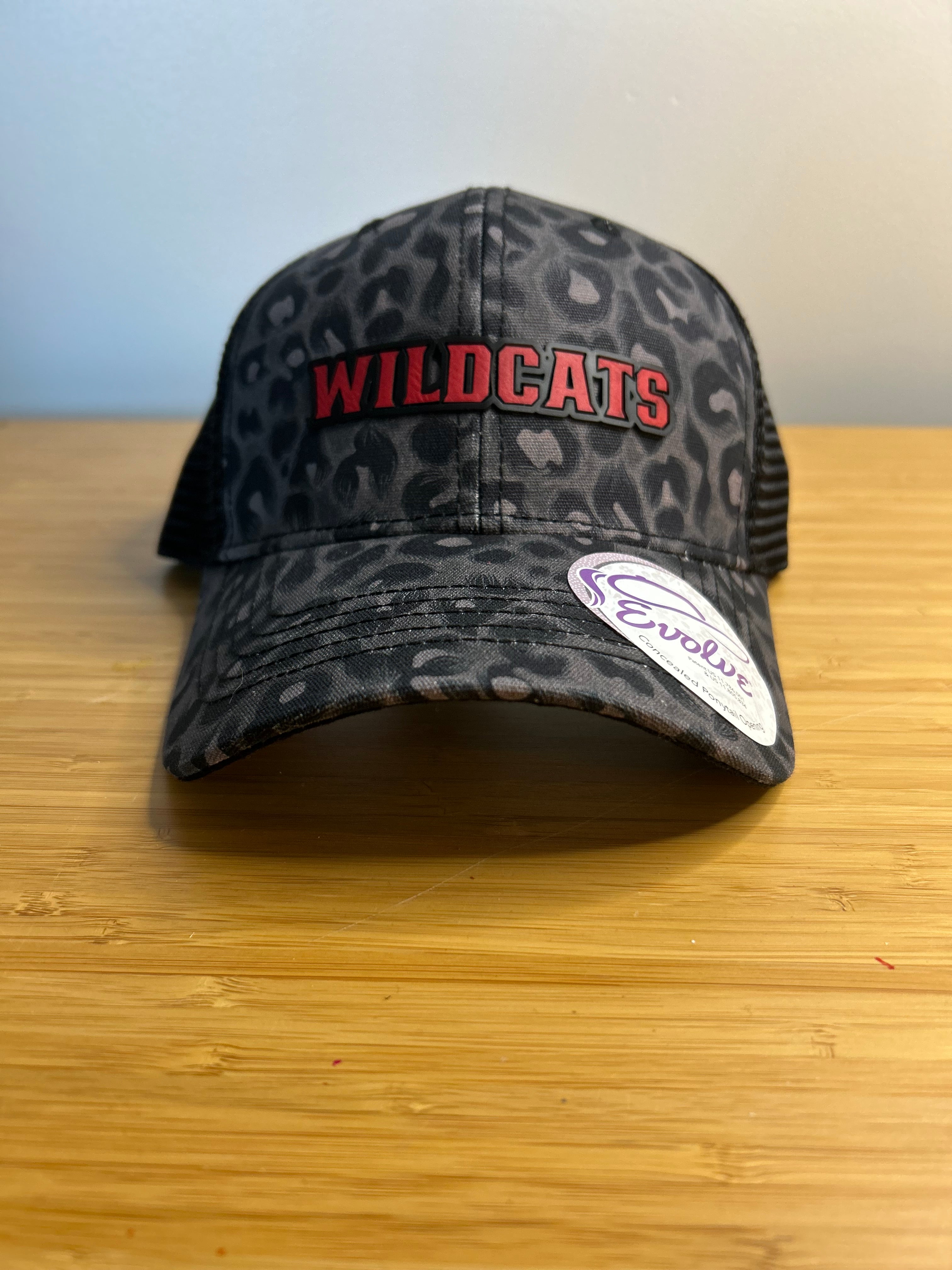 Wildcats Football Animal Print Hat