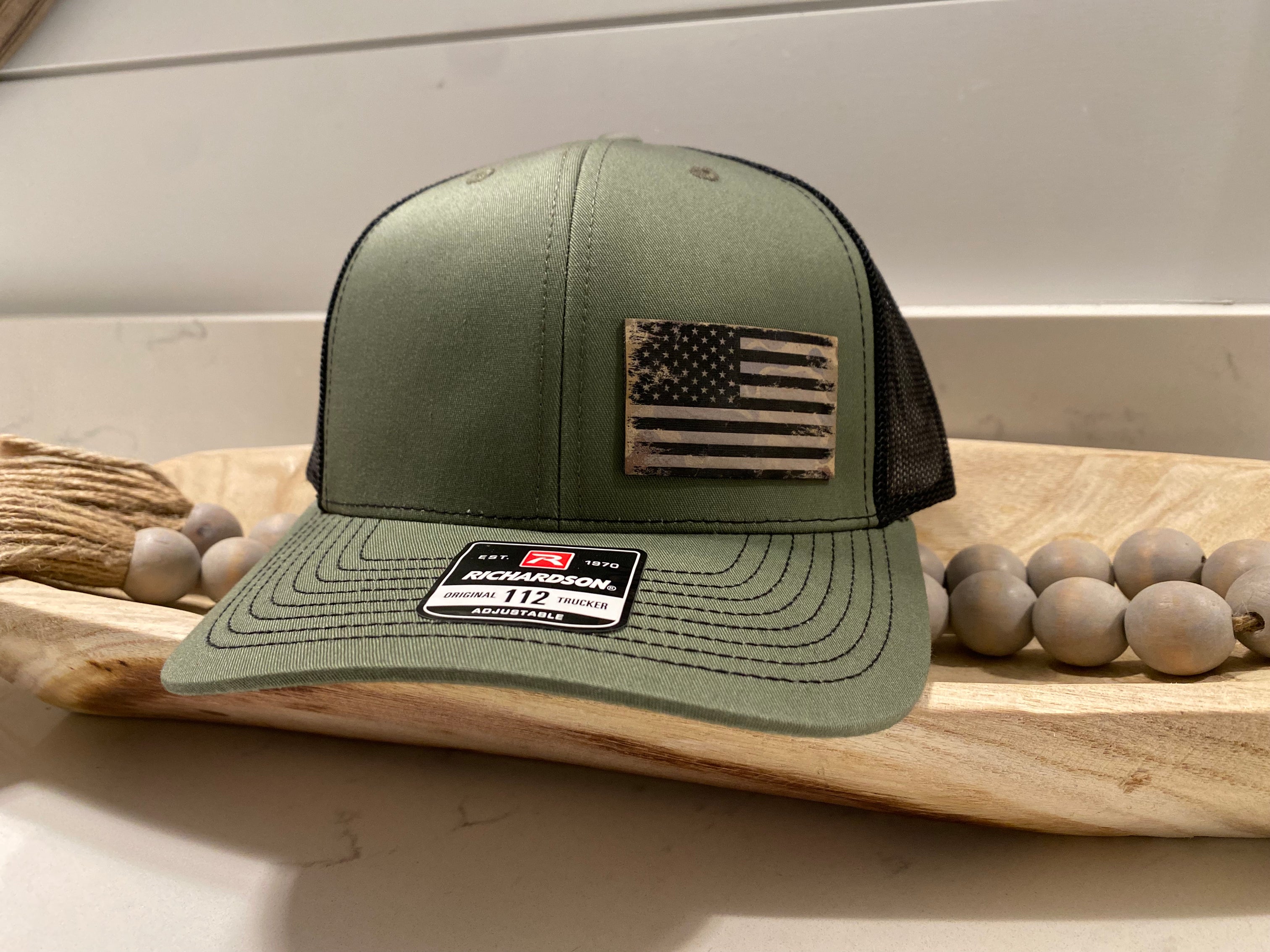 Distressed American Flag Hat