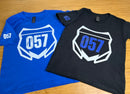 Custom Motocross Distressed Nameplate with Number on Sleeve Tee