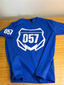 Custom Motocross Distressed Nameplate with Number on Sleeve Tee
