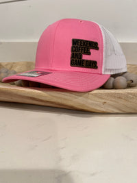 Weekends, Coffee and Game Days Hat