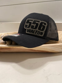 Custom Classic Motocross Race Number and Name Hat