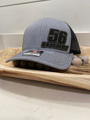 Custom Classic Motocross Race Number and Name Hat