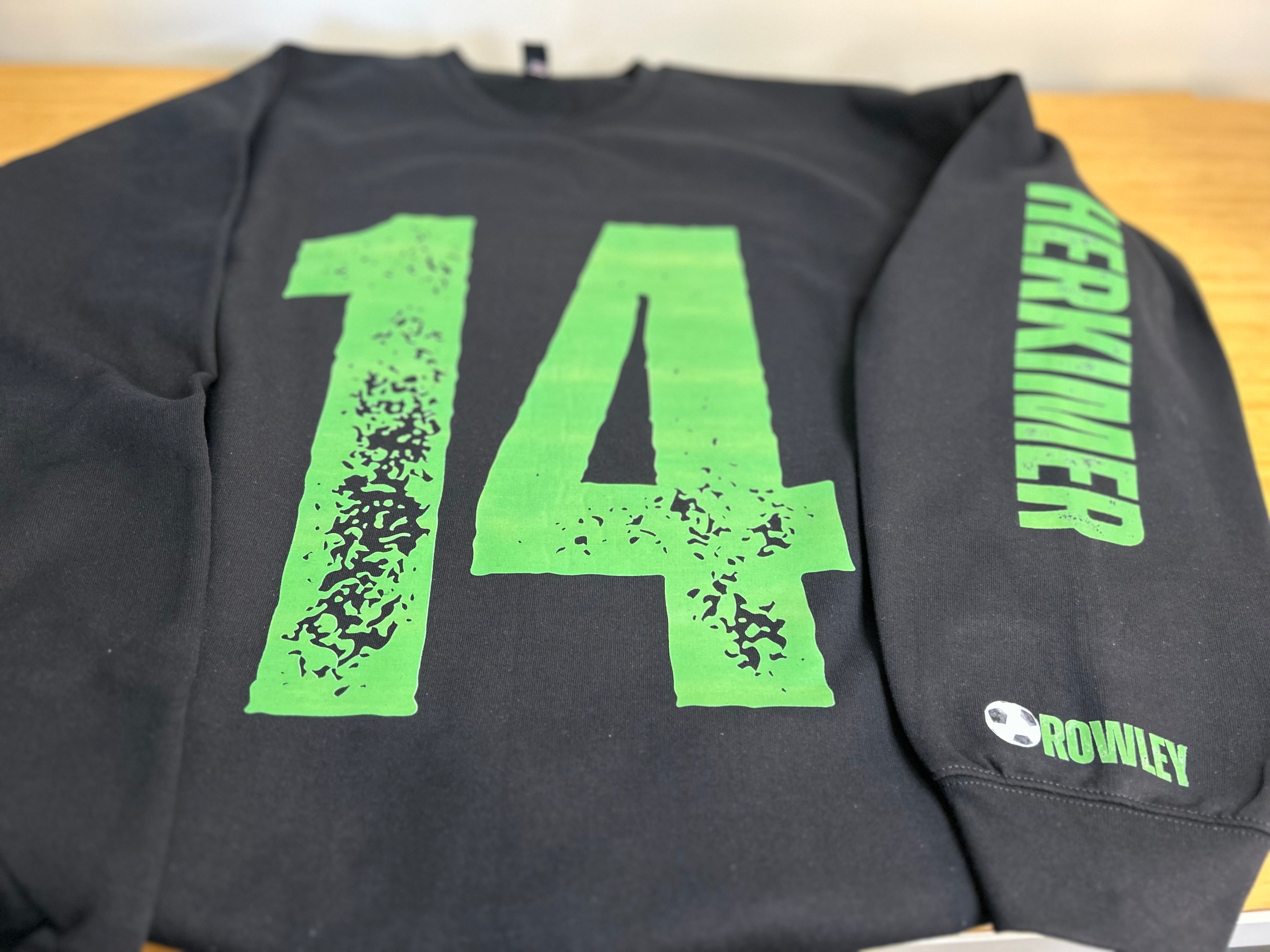 Custom Belle and Co Distressed Crewneck