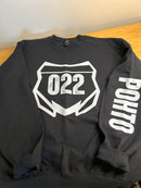 Custom Motocross Distressed Nameplate with Last Name on Sleeve