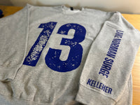 Custom Belle and Co Distressed Crewneck