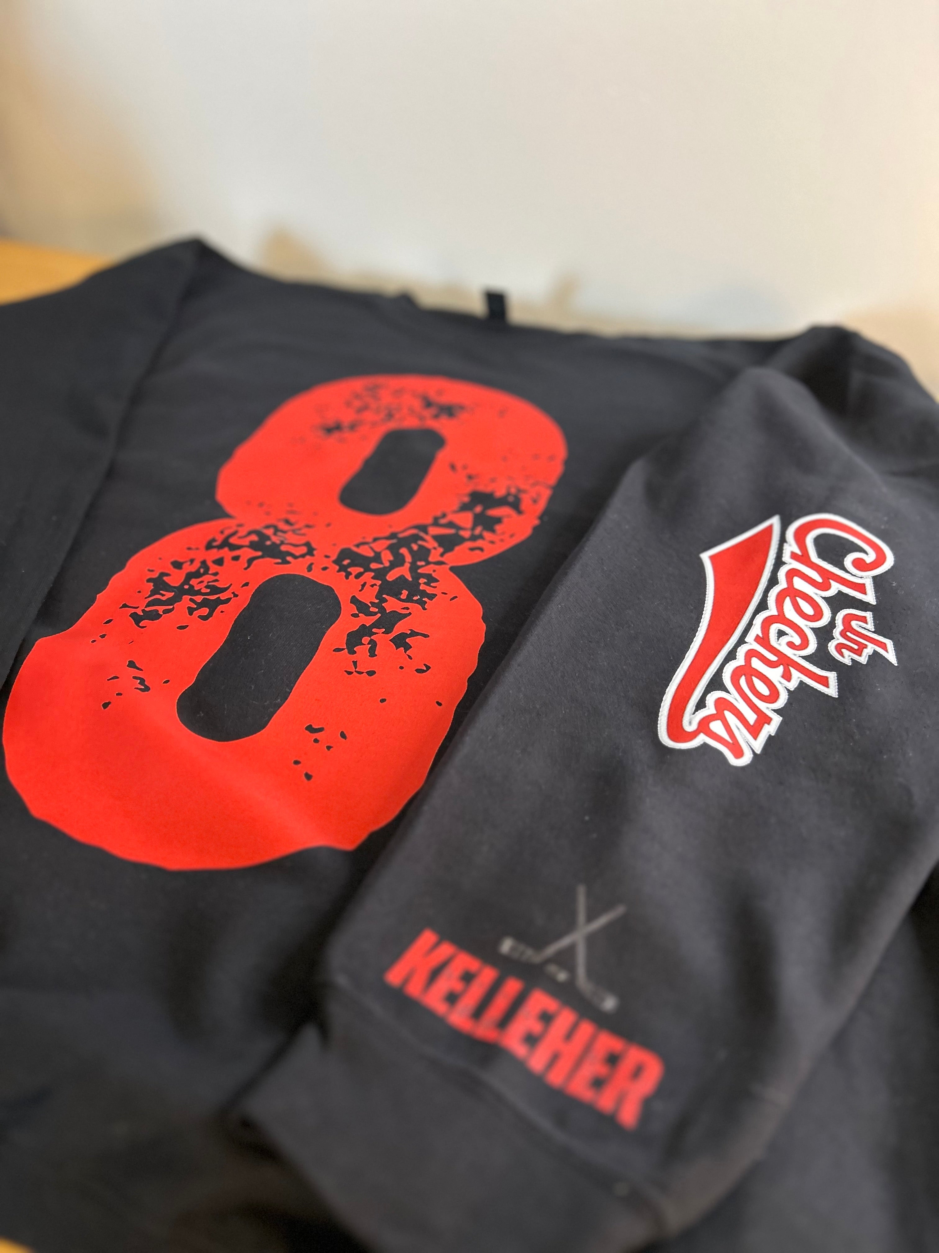 Custom Belle and Co Distressed Crewneck