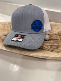 Custom Softball/Baseball Hat with Name & Ball Design