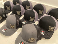 Custom Softball/Baseball Hat with Home Plate/Bats and Custom Number