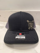 Custom Softball/Baseball Hat with Home Plate/Bats and Custom Number