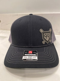 Custom Softball/Baseball Hat with Home Plate/Bats and Custom Number