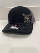 Custom Softball/Baseball Hat with Home Plate/Bats and Custom Number