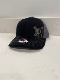 Custom Softball/Baseball Hat with Home Plate/Bats and Custom Number