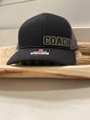 COACH Hat with Gray Leather