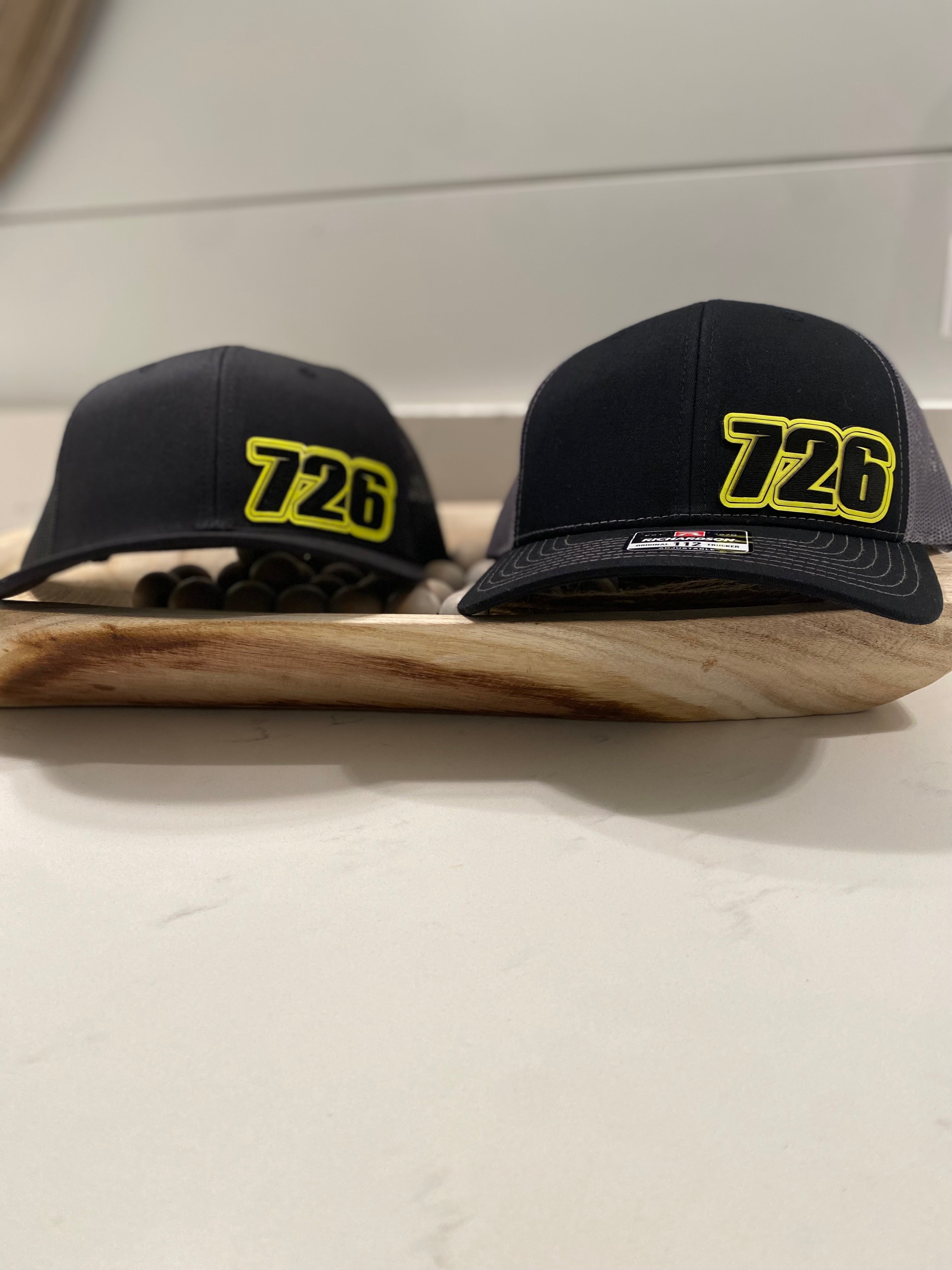 Custom Motocross Race Number and Name Team Order (PRICES ARE PER 12 Hats)