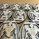 Custom Football Ornaments