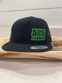 Custom Classic Motocross Race Number and Name Hat