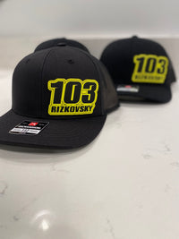 Custom Motocross Race Number and Name Team Order (PRICES ARE PER 12 Hats)