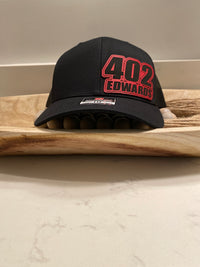 Custom Classic Motocross Race Number and Name Hat