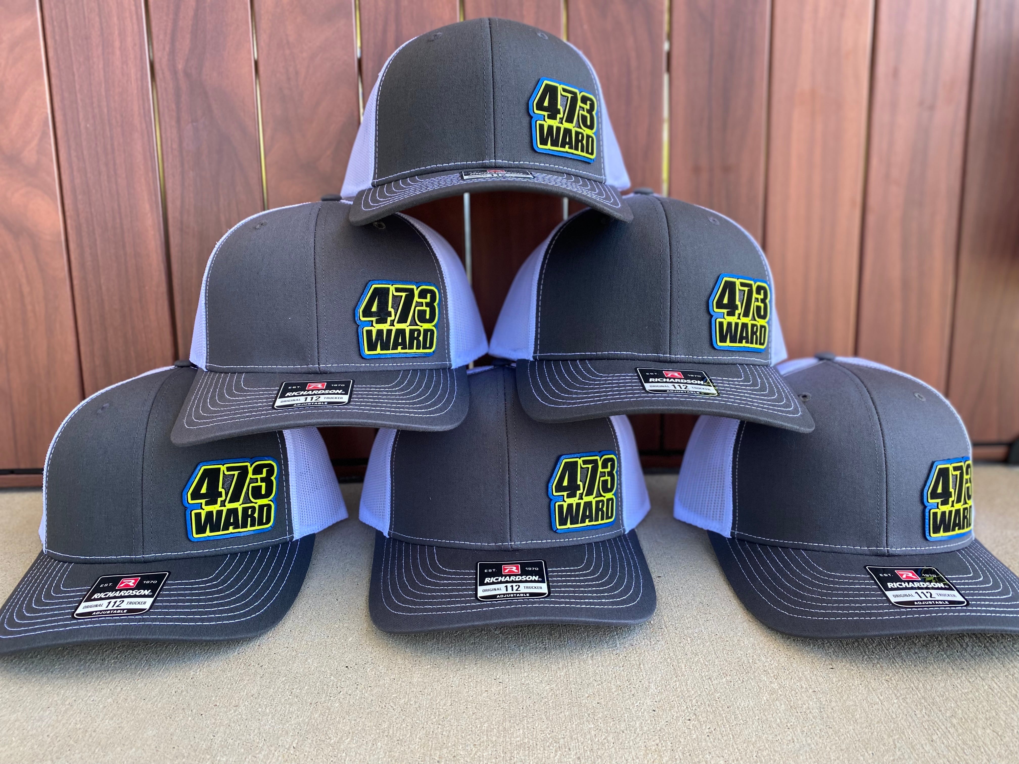 Custom Motocross Race Number and Name Team Order (PRICES ARE PER 12 Hats)