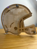 Custom 8X10 Football Coach Award