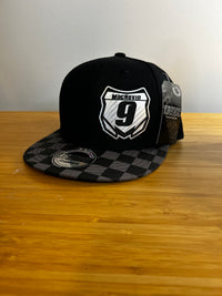 Custom Side Placed Carbon Fiber Nameplate Hat