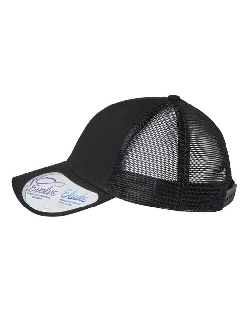 Custom Baseball/Softball Number with Name Below Hat