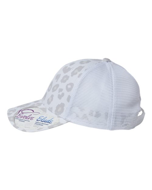 Custom Baseball/Softball Number with Name Below Hat