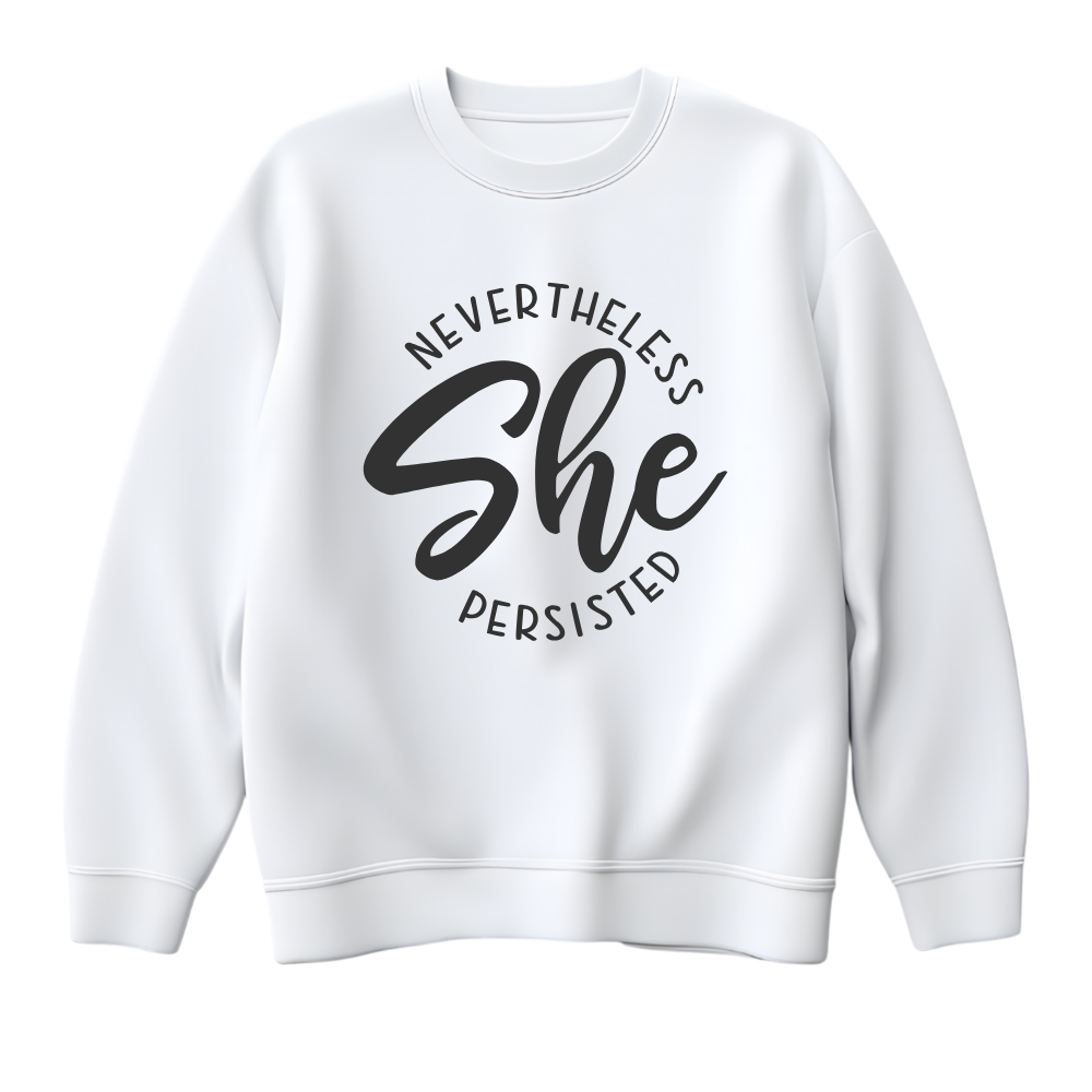 "She Is" Crewneck Collection 26 Designs Available