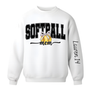 Sports Mama Crewneck w/Sleeve Personalization Various Sports Available