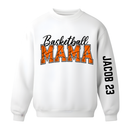 Sports Mama Crewneck w/Sleeve Personalization Various Sports Available