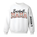 Sports Mama Crewneck w/Sleeve Personalization Various Sports Available