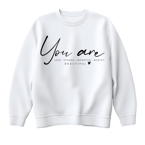 "She Is" Crewneck Collection 26 Designs Available