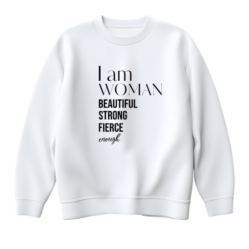 "She Is" Crewneck Collection 26 Designs Available