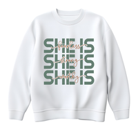 "She Is" Crewneck Collection 26 Designs Available