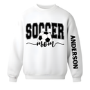 Sports Mama Crewneck w/Sleeve Personalization Various Sports Available