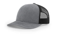 Custom Oversized Black Nameplate Checkered Brim Hat
