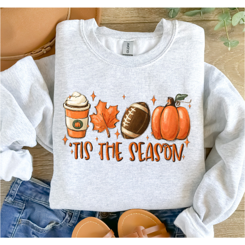 Belle and Co Distressed Fall Themed Sweatshirt 18 Designs Available