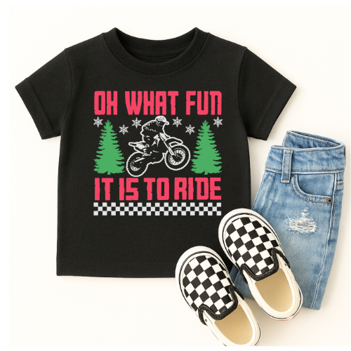 OH What Fun It Is To Ride Pullover Hoodie