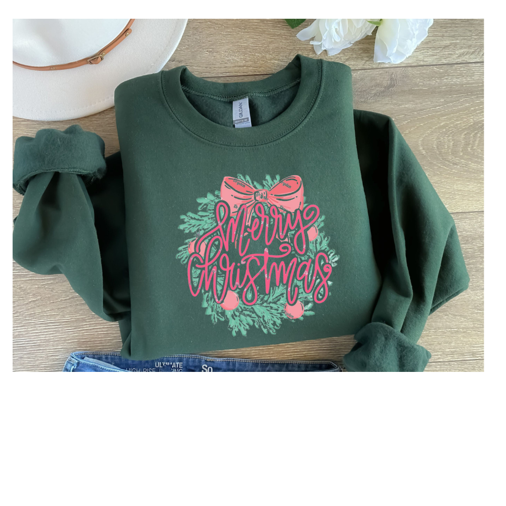 Gorgeous Green Holiday Crewneck 27 Designs Available