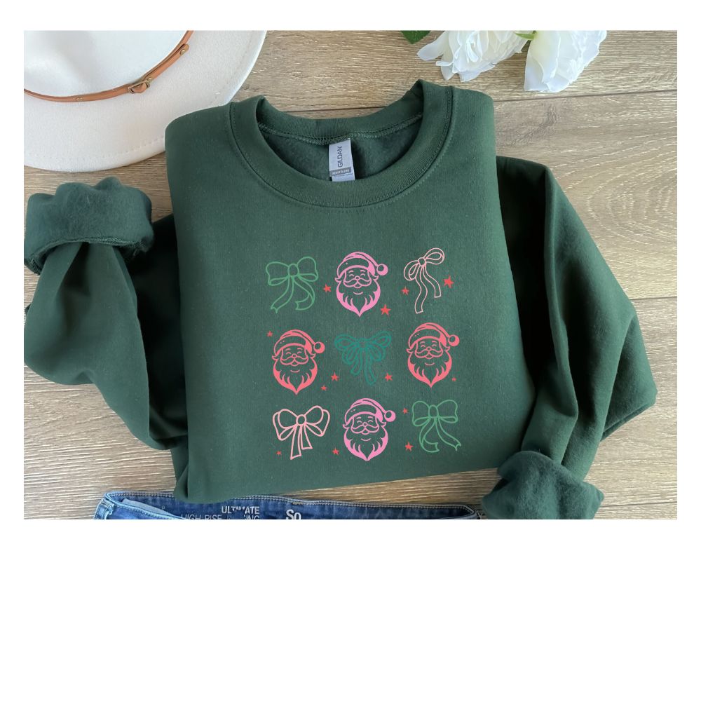 Gorgeous Green Holiday Crewneck 27 Designs Available