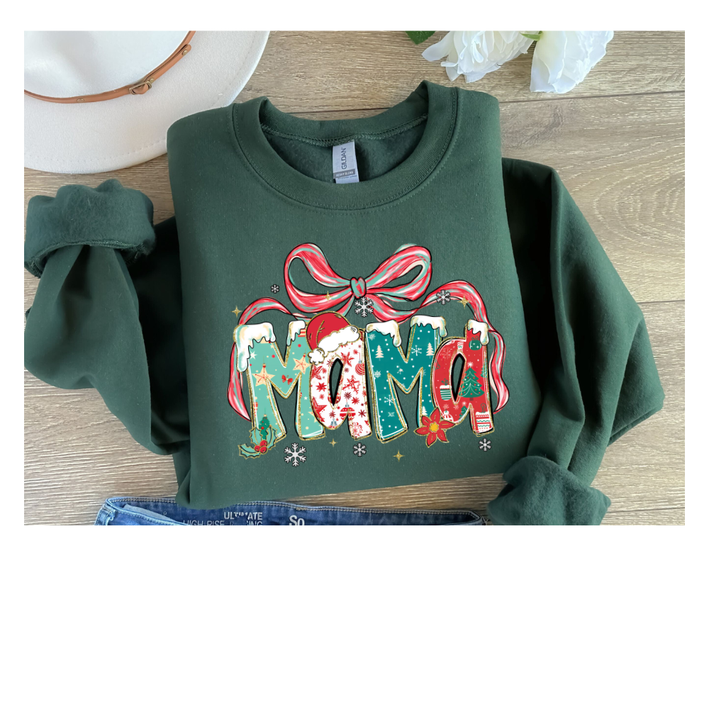 Gorgeous Green Holiday Crewneck 27 Designs Available