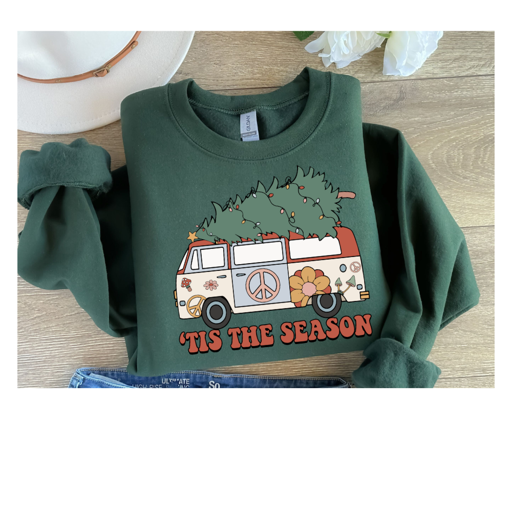 Gorgeous Green Holiday Crewneck 27 Designs Available