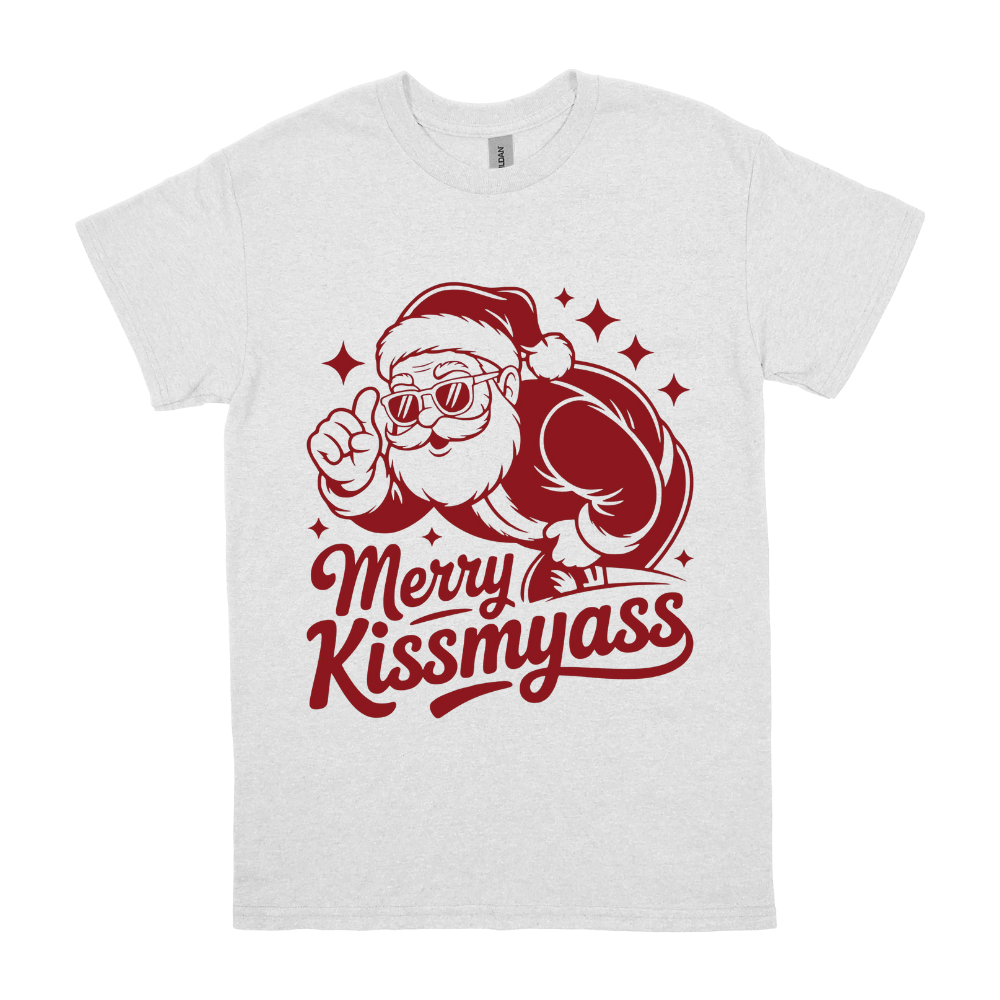 Men's Custom Holiday Humor Tee 9 Designs Available