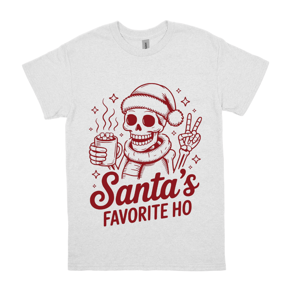 Men's Custom Holiday Humor Tee 9 Designs Available